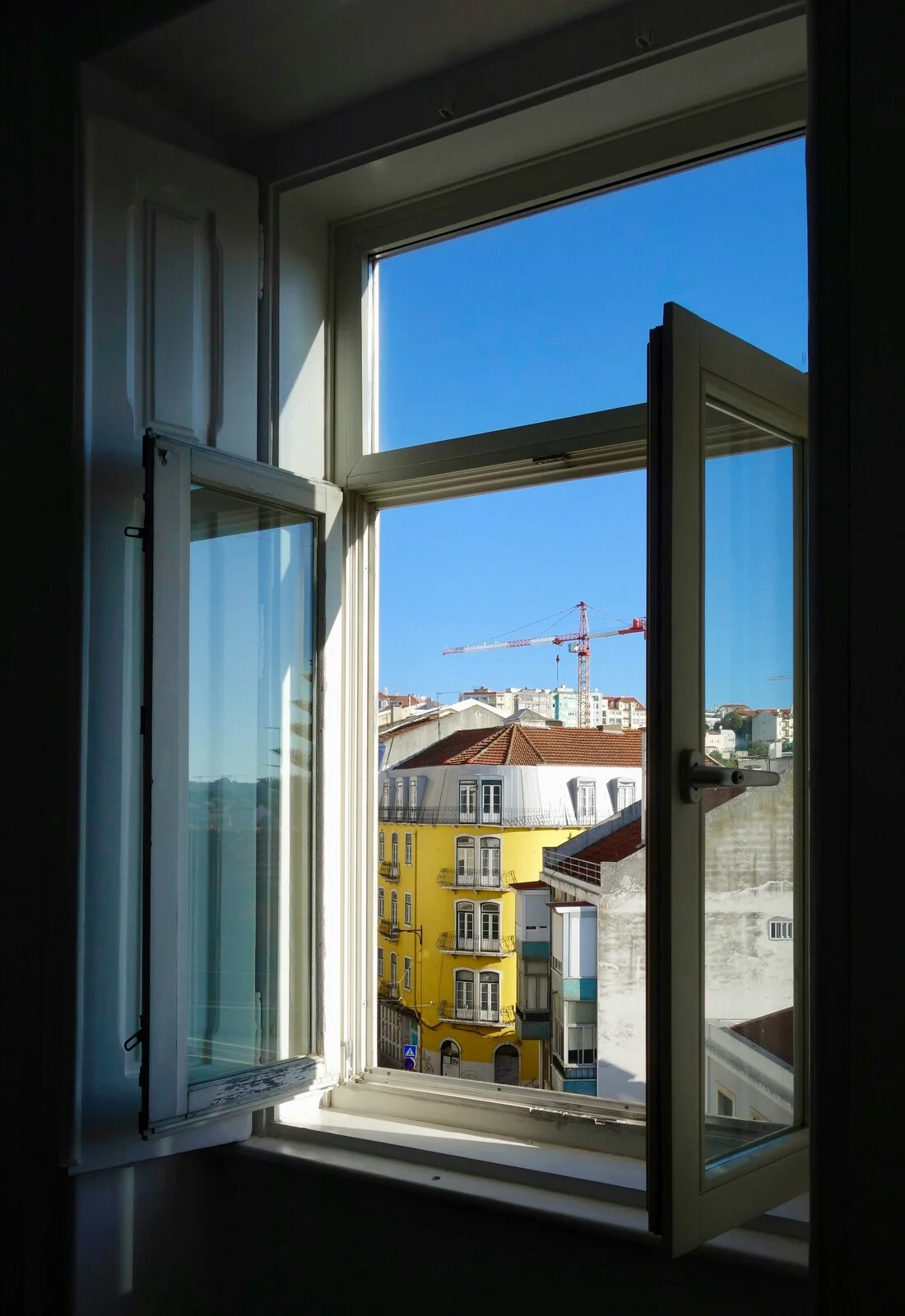 Baustelle vor dem Fenster - Geräuschedämmung notwendig