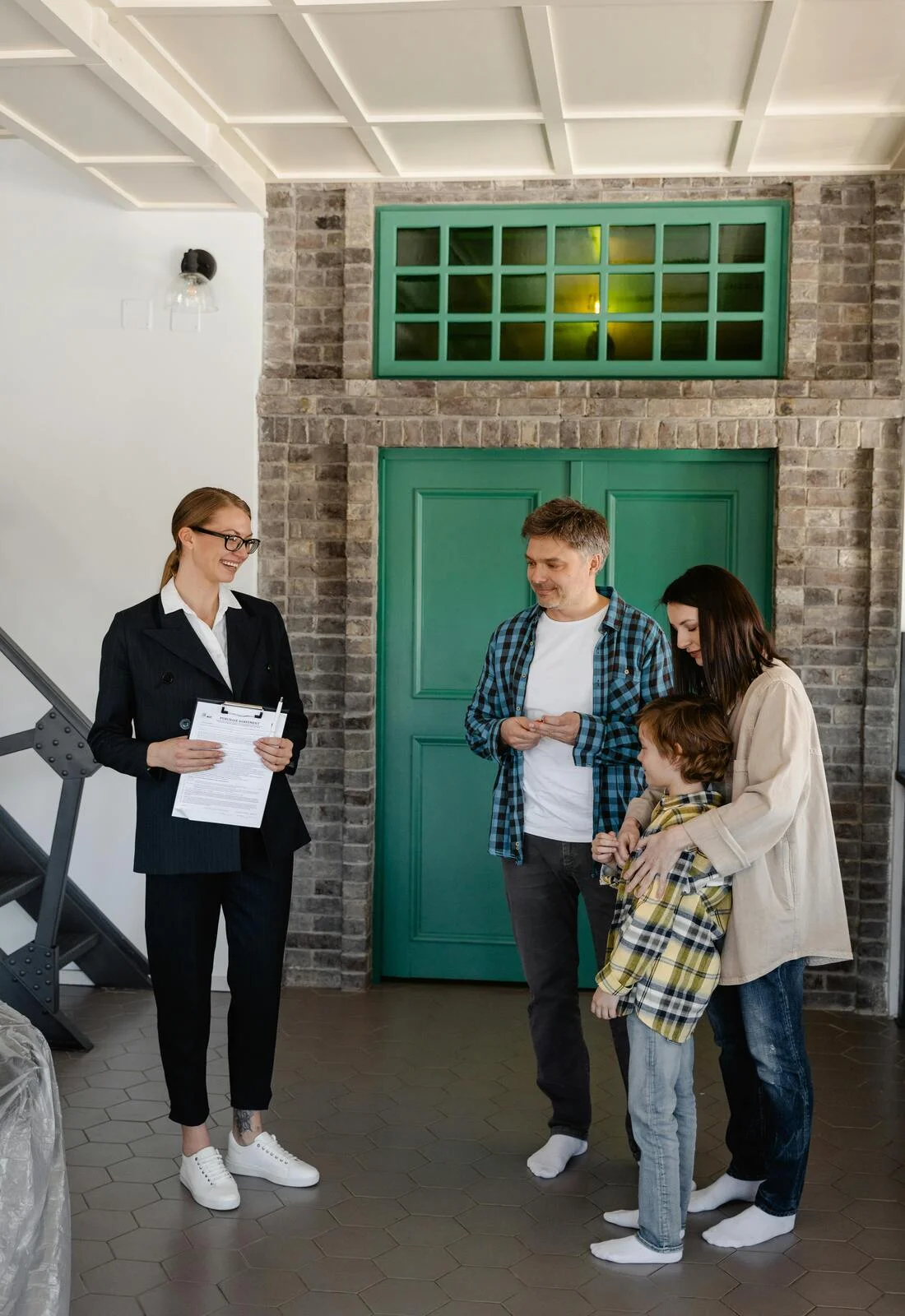 Besuch empfangen Familie