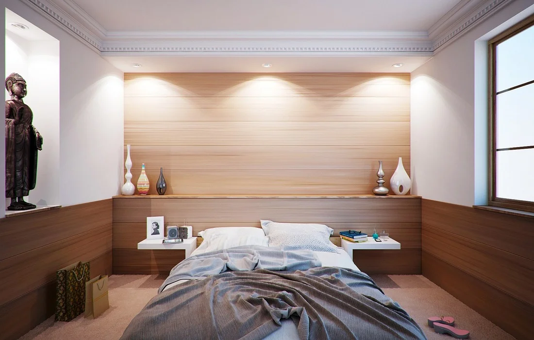 Gute Geräuschedämmerung im Schlafzimmer
