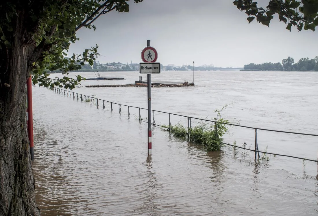 Flooding Germany