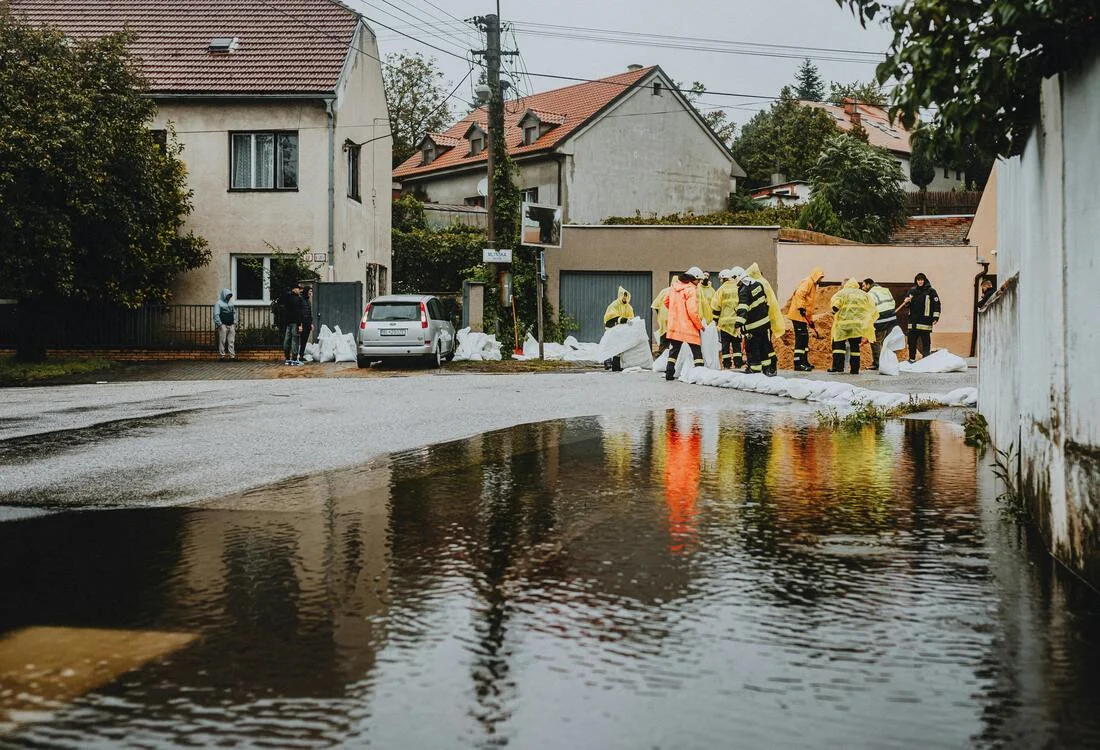Hochwasser Feuerwehreinsatz