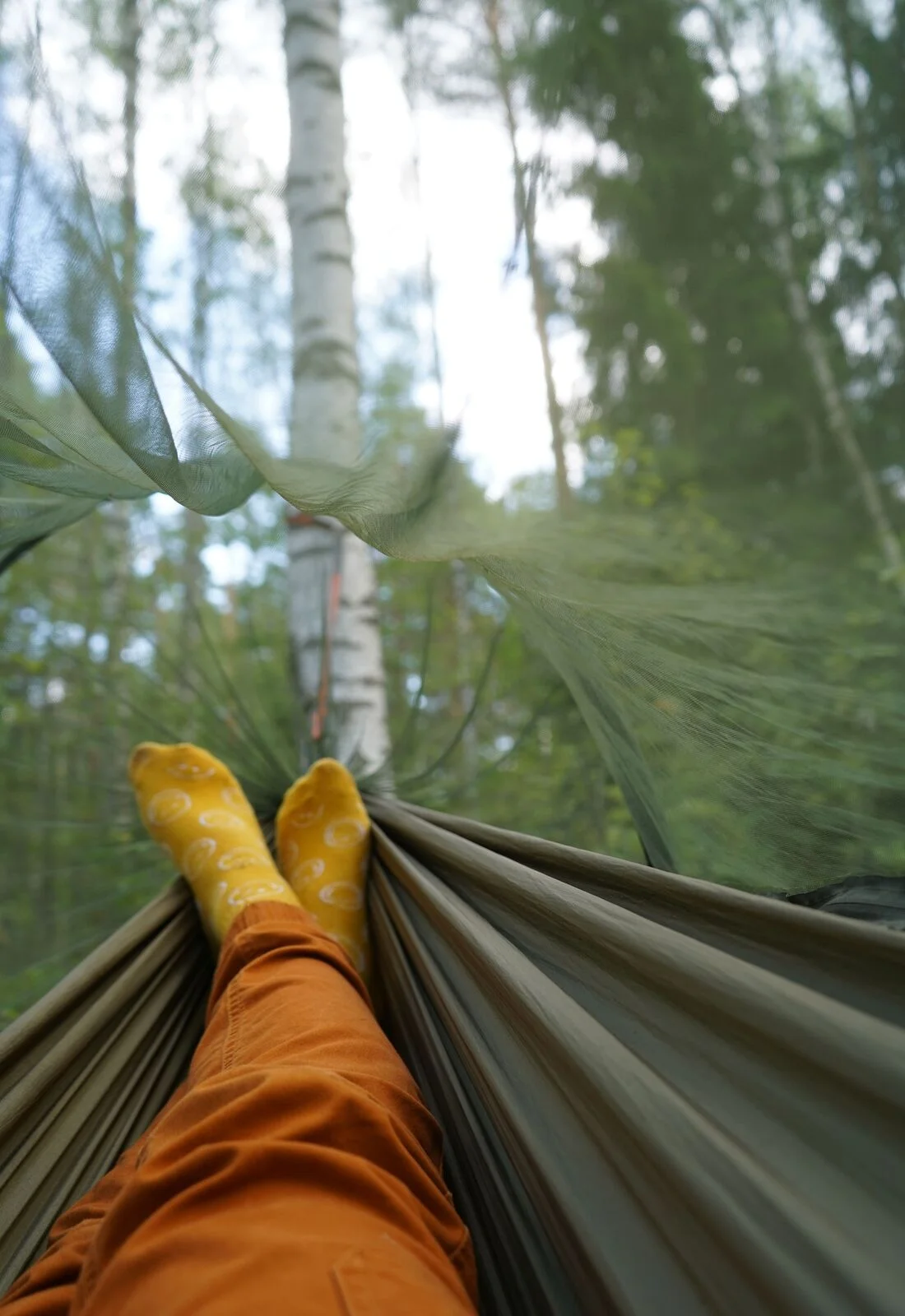 Insect-repellent hammock