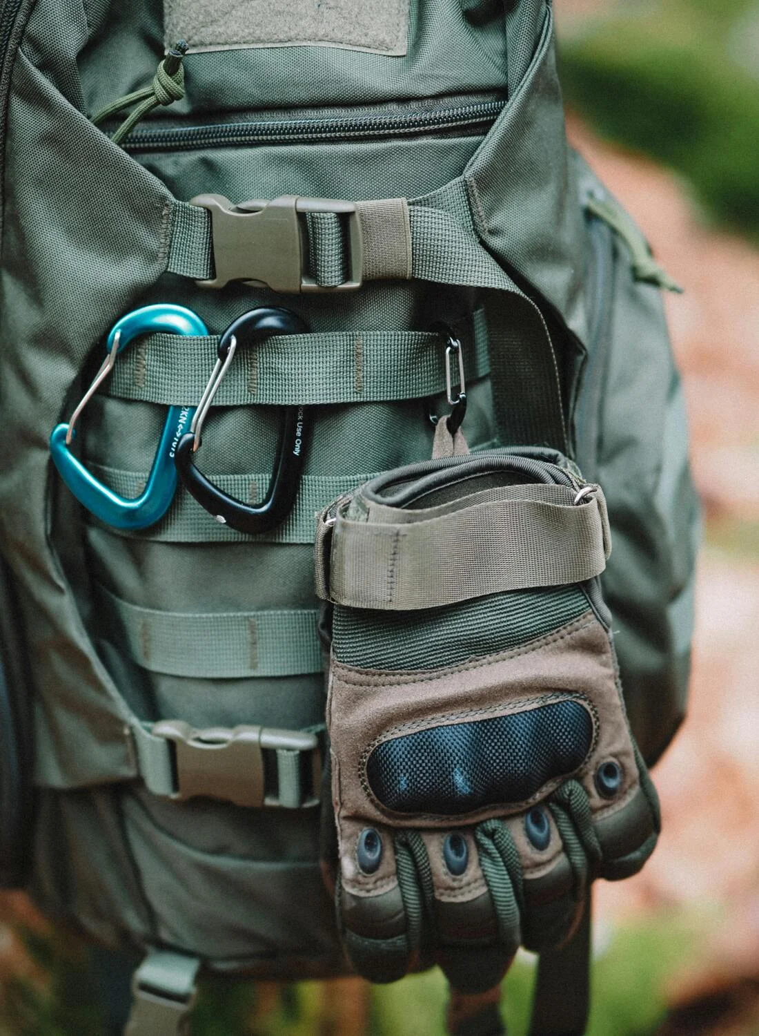 Rucksack Naturmaterialien