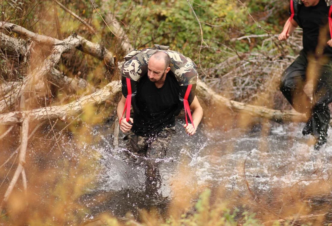 Survival Training im Wald