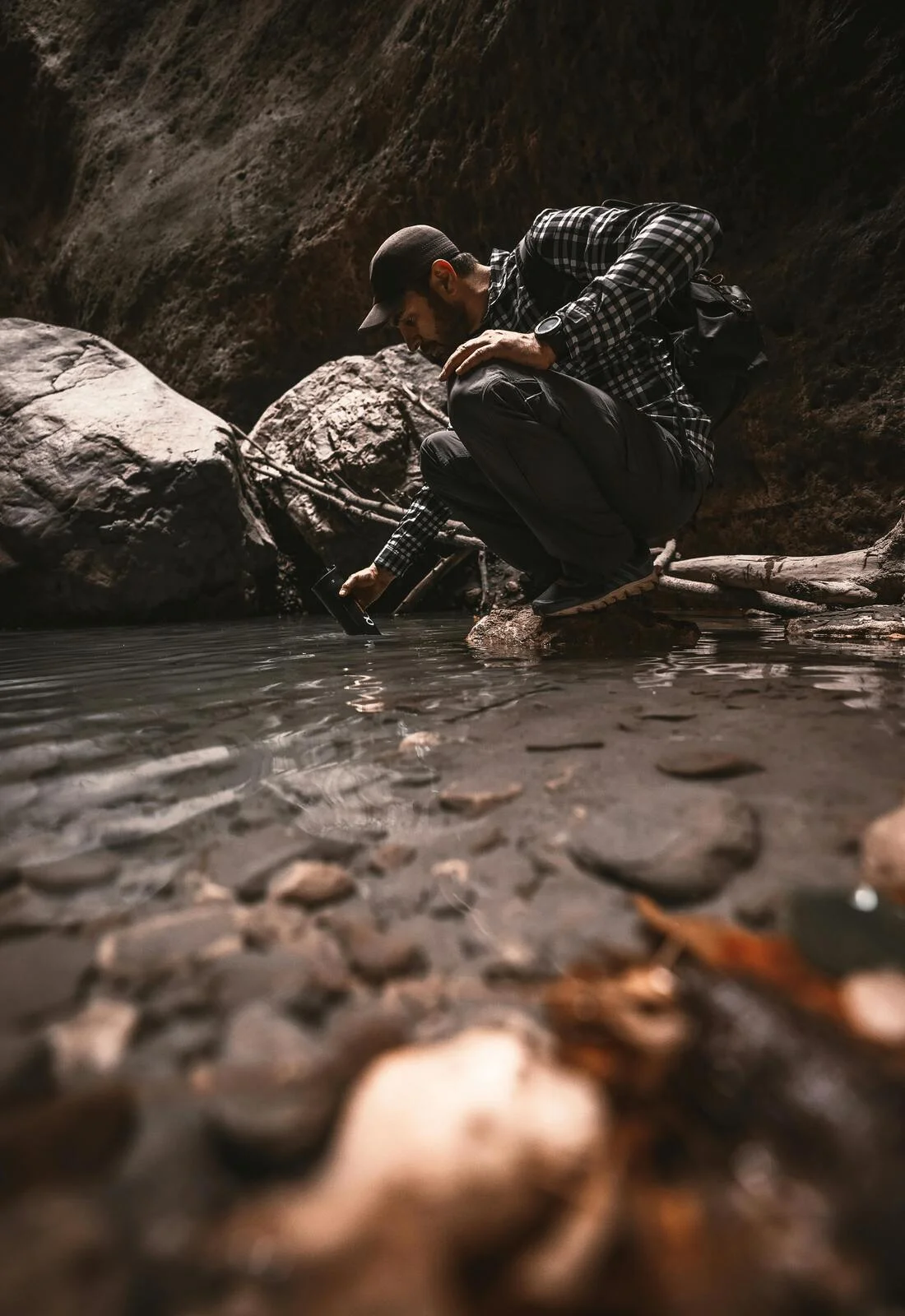 Find a survival water source