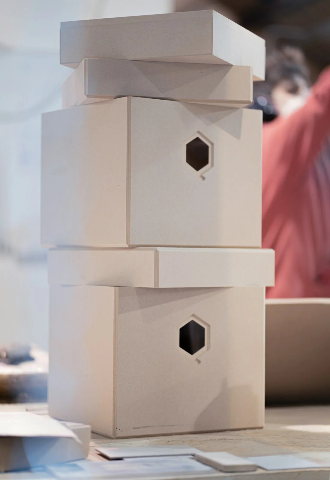 Unauffällige Boxen für Vorräte