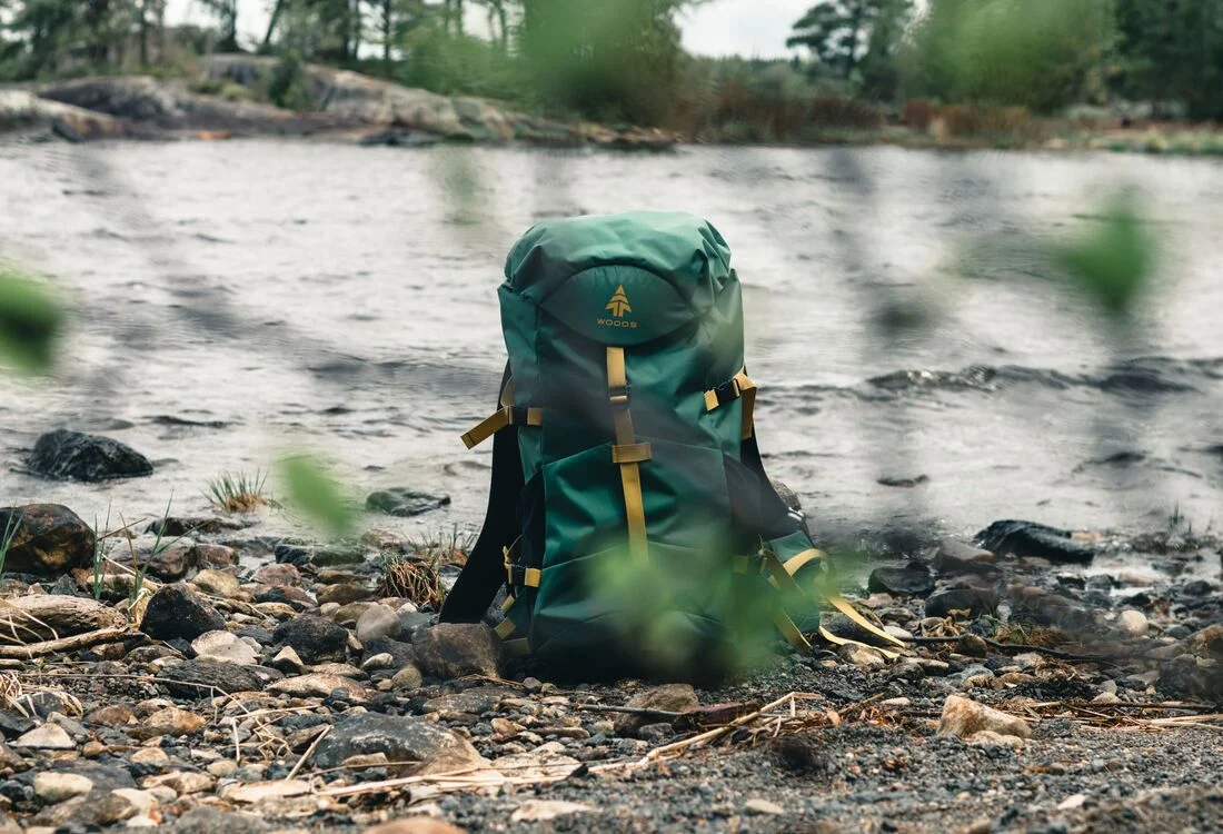 Wasserdichter Rucksack grün