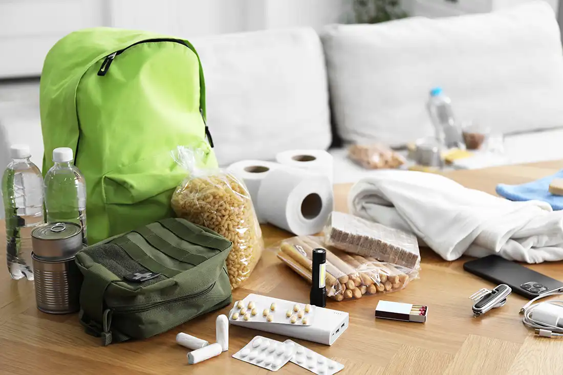 Notfallausrüstung für zu Hause
