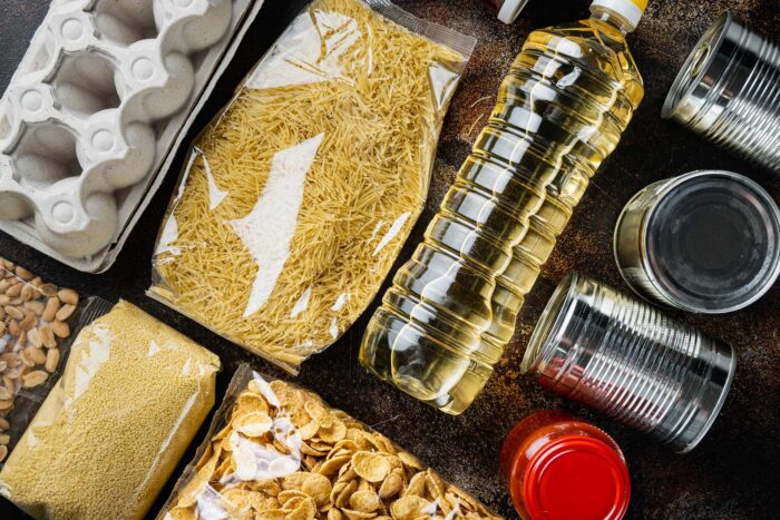 Prepping in einer Wohnung