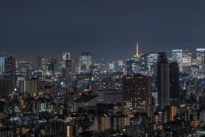 Tokio bei Nacht